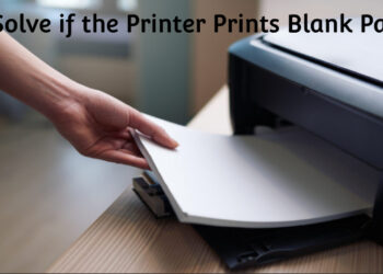 printer prints blank pages