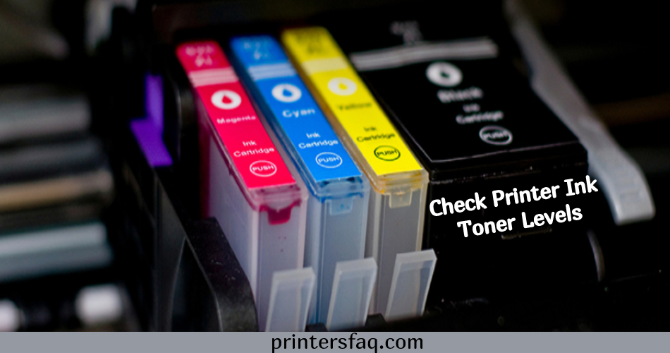check printer ink level