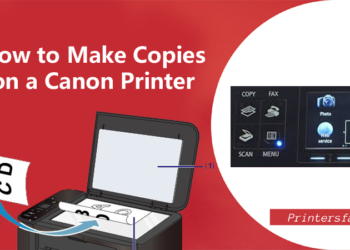 Make Copies on a Canon Printer